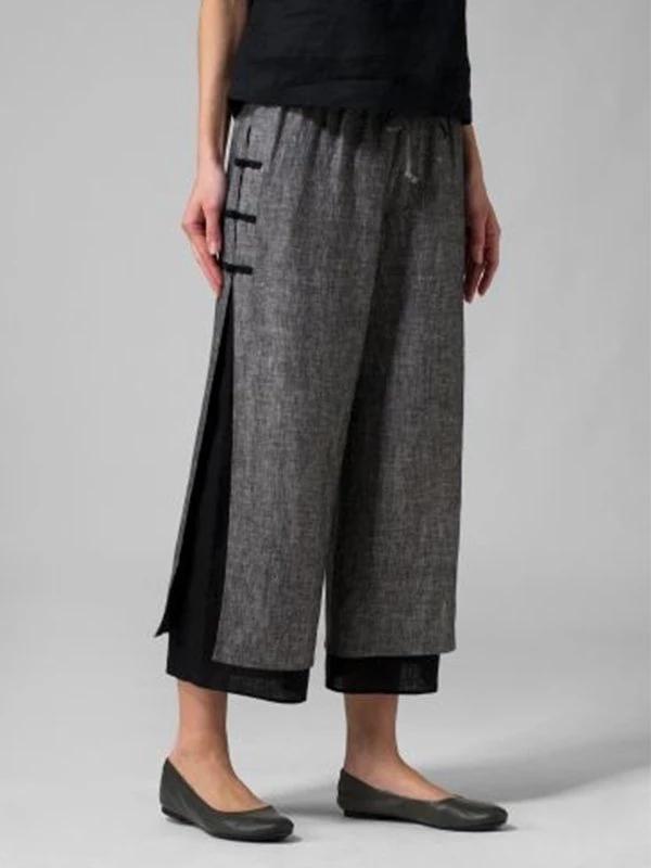 Women Chic Casual Plus Size Pants