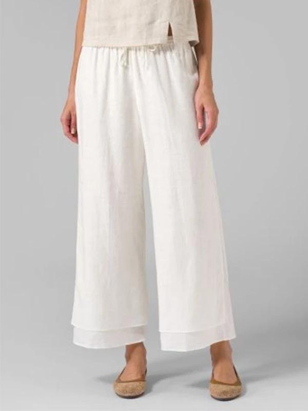 Women Chic Casual Plus Size Pants
